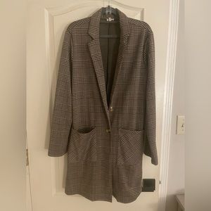Vici Houndstooth Blazer